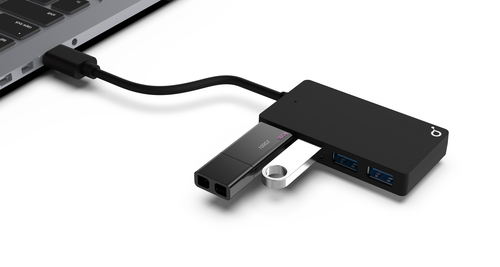IOPLEE HPG-HC34A interface hub USB 3.2 Gen 1 (3.1 Gen 1) Type-A 5000 Mbit/s Black – image 5