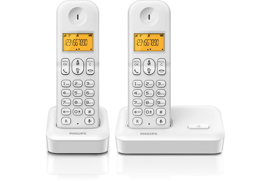Philips D1502W/53 telephone DECT telephone Caller ID White – image 2