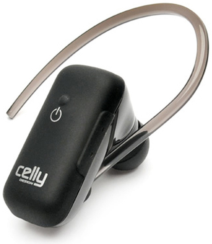 Celly BH7B headphones/headset Wireless Ear-hook Bluetooth Black