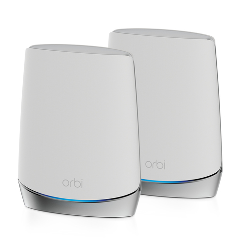 NETGEAR Orbi RBK752 AX4200 WiFi 6 Mesh System Трехдиапазонный (2,4 ГГц/5Ггц/5ГГц) Wi-Fi 6 (802.11ax) Белый 5 Внутренний