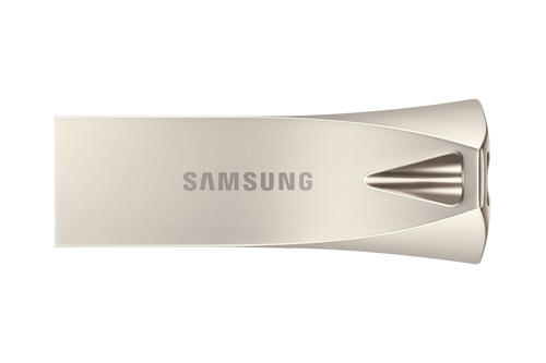 Samsung Bar Plus USB 3.2 Memory Stick - 512 GB, Champagne Silver, Silver/Grey - image 1