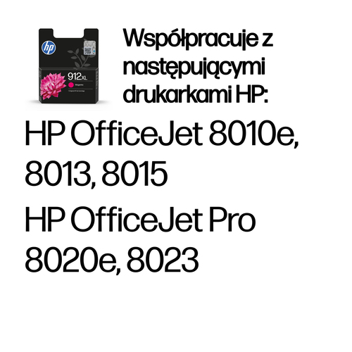 HP Inc. Tusz 912XL Magenta Ink 3YL82AE