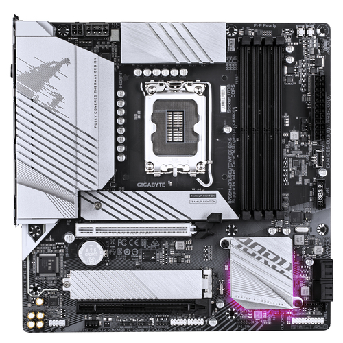 Gigabyte B760M Aorus Elite WIFI6E GEN5 Intel B760 mATX Lga 1700 Motherboard - image 2
