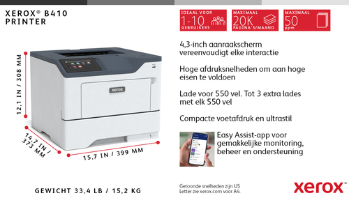 Xerox B410V_DN - Printer, afbeelding 6
