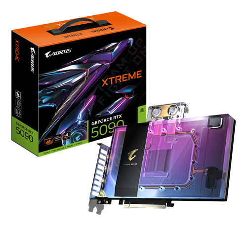 GIGABYTE GeForce RTX 5090 XTREME WATERFORCE WB 32G