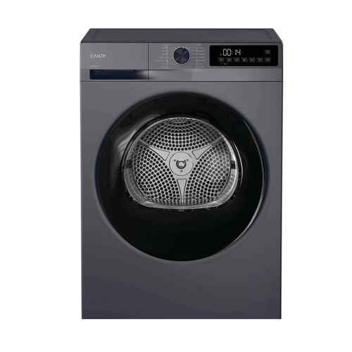 Candy Quick Pro GD 10N1BR-80 10 kg Heat Pump Tumble Dryer - Graphite, Silver/Grey - image 1