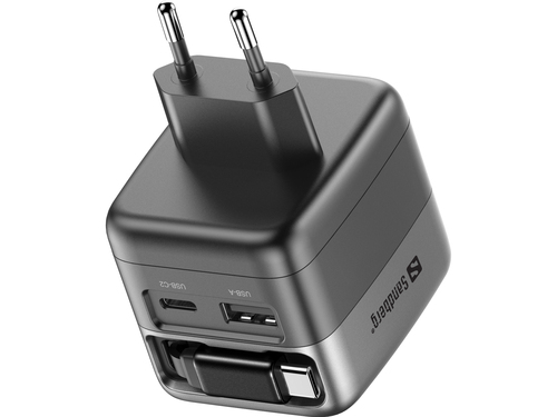 Sandberg Charger PD65W Display + Cable – image 3