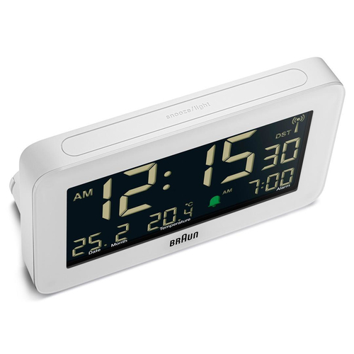 Braun BC10 Reloj despertador digital Blanco