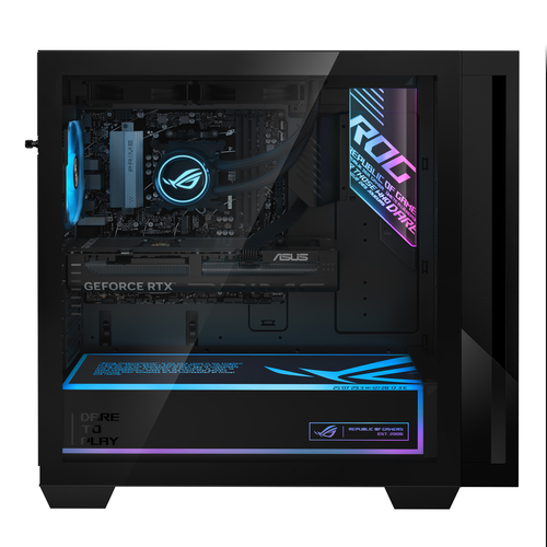 Asus Rog G700 GM700TZ-R8700F040W Amd Ryzen 7 8700F 32GB RAM 1TB SSD Rtx 5070 Windows 11 Home Gaming Tower PC - image 3