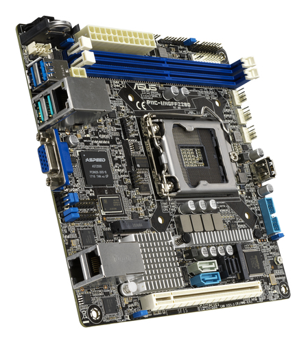 ASUS P11C-I/NGFF2280 Intel C242 LGA 1151 (Socket H4) mini ITX – image 2