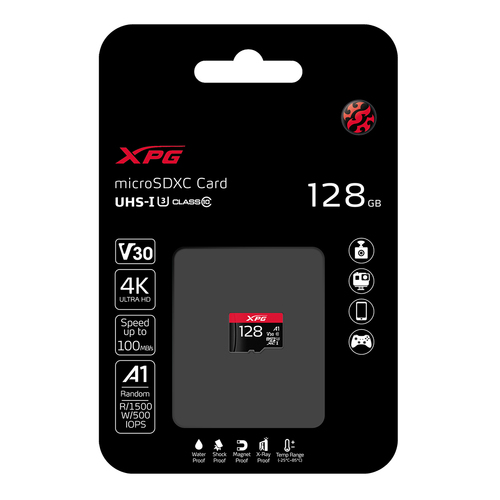 XPG AUSDX128GUI3XPGA1-R memory card