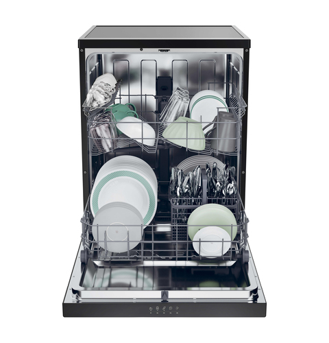Hoover H-Dish 300 HF3C7L0B Wifi Connected Full Size Dishwasher - Black - C Rated, Black - image 3