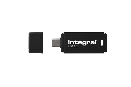 Integral Neon-C 1TB USB-C 3.2 GEN1 DRIVE (USB3.1 USB3.0) BLACK-C UP TO R-150 W-30 MBS