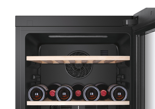 Haier Wine Bank 50 Series 5 HWS79GDG Compressor wine cooler Freestanding Black 79 bottle(s) – image 9