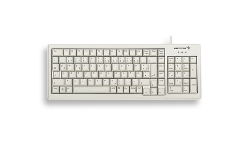 CHERRY XS G84-5200 Tastatur Büro USB + PS/2 QWERTY Englisch Grau