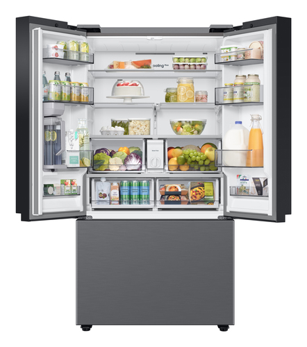 Samsung Bespoke AI 4 Door French Refrigerator Bespoke SpaceMaxTM 674L Silver 674 L - image 2