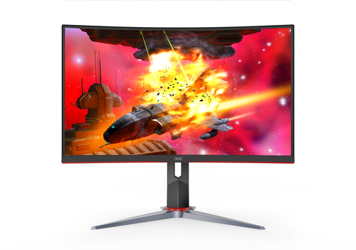 AOC G2 CQ32G2S pantalla para PC 81,3 cm (32") 2560 x 1080 Pixeles UltraWide Full HD LCD Negro, Rojo imagen 6