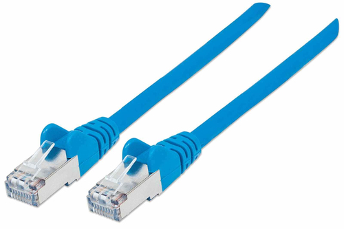 Intellinet 740791 сетевой кабель Синий 1,5 m Cat7 S/FTP (S-STP) Круглый