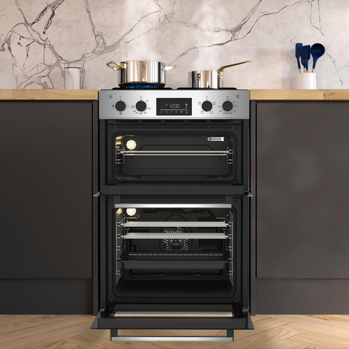 Beko CDFY22309X 90cm Built-In Double Fan Oven with Touch Contol LED Timer – image 7