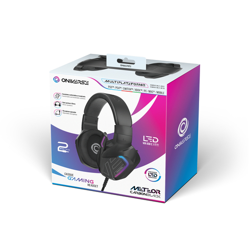 Oniverse Gaming Headset Meteor - Carbon Black (Multiplatform) – image 9