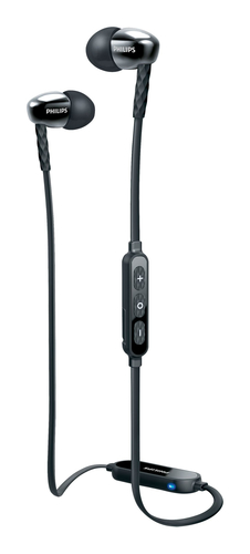Philips SHB5850BK/00 headphones/headset Wireless In-ear Calls/Music Bluetooth Black