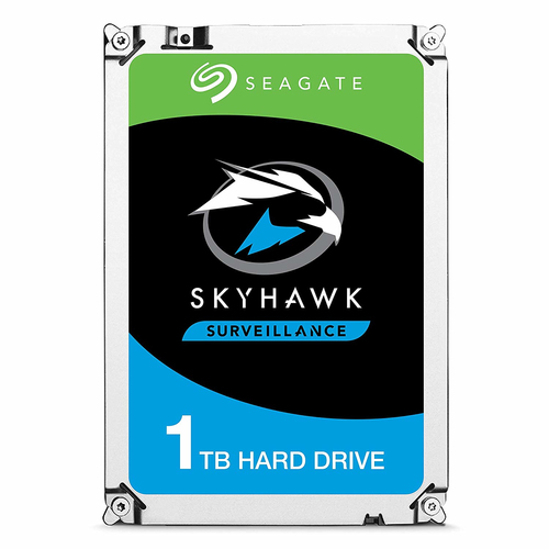 SEAGATE Surveillance Skyhawk Lite 1TB HDD 5900rpm SATA serial ATA 6Gb/s 64MB cache 8,9cm 3,5Zoll 24x7 Dauerbetrieb BLK (P)