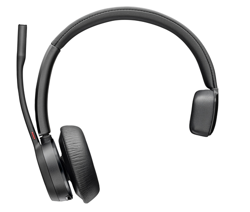 Hewlett Packard Headset - Bluetooth - wireless, wired - USB-C - HP Inc. - Poly Voyager 4310 - Voyager 4300 UC series - headset - on-gold - image 1