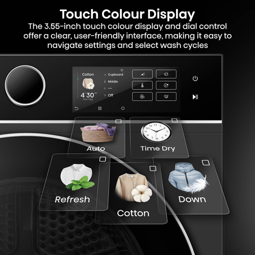 Hisense 5i Series DH5I104BBAB WiFi-enabled 10 kg Heat Pump Tumble Dryer - Black - image 8