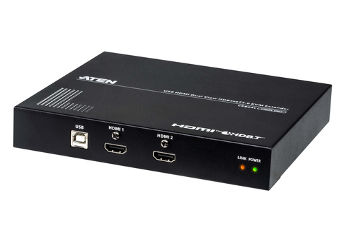 ATEN USB HDMI Dual View HDBaseT 2.0 KVM verlenger (4K@100 m voor Single View), afbeelding 4