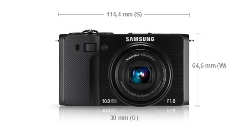 製品データ Samsung EX1 1/1.7
