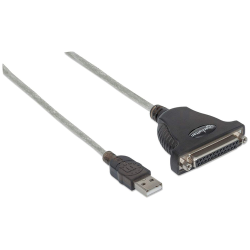 Convertidor USB a DB25 - Paralelo MANHATTAN 336581