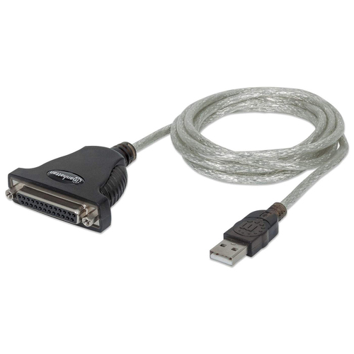 Convertidor USB a DB25 - Paralelo MANHATTAN 336581