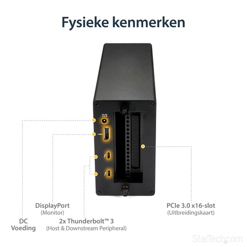 StarTech.com TB31PCIEX16 - Thunderbolt 3 PCIe uitbreiding, afbeelding 10