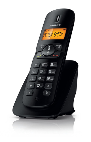 Philips BeNear CD1801B/51 telephone DECT telephone Caller ID Black