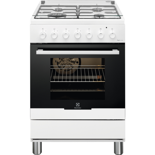 Electrolux RKK61380OW Freestanding cooker Electric Gas White