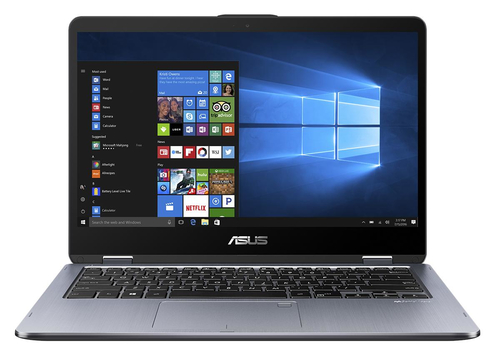 ASUS Vivobook Flip TP410UF-EC034T sülearvuti, 14", Core i5-8250U, 4 GB RAM, 256 GB SSD, GeForce MX130