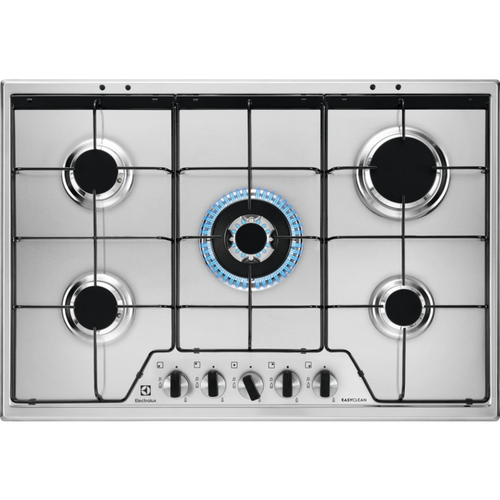 Electrolux KGS7534XX Нержавеющая сталь Встроенный 74 cm Газовый 5 зона(ы)