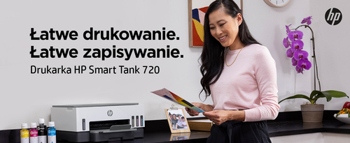 Urządzenie wielofunkcyjne HP Smart Tank 720 All-in-One USB Wi-Fi