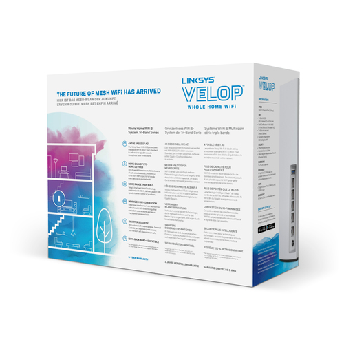 Linksys WiFi 6 AX5300 Whole Home Mesh Tri‑Band System – image 7