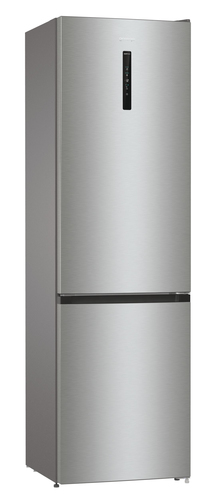 Gorenje NRK6202AXL4 Отдельно стоящий 331 L Серый, Металлический, Белый