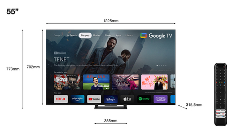 TCL C74 55C749 TV