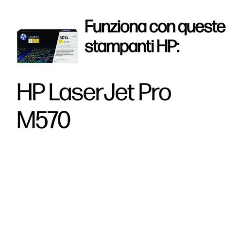 HP 507A – Toner giallo originale