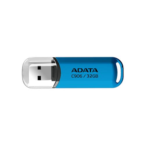 ADATA AC906-32G-RWB unidad flash USB 32 GB USB tipo A 2.0 Azul, Transparente imagen 1