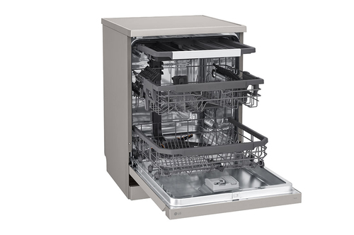 LG DF355FP 60cm Dishwasher in Silver 14 Place Setting C Rated QuadWash - image 4