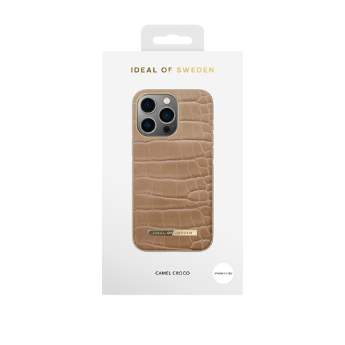 iDeal of Sweden Atelier Case iPhone 13P Camel Croco