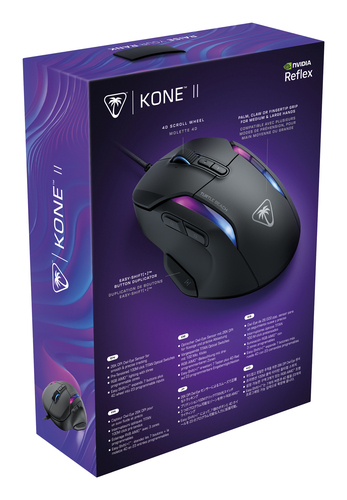 Turtle Beach Kone II - Gaming Maus Schwarz – Foto 10 von 10