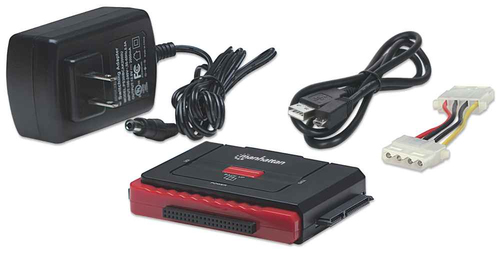 Manhattan Adaptador USB de Alta Velocidad 2.0 a SATA/ IDE imagen 2