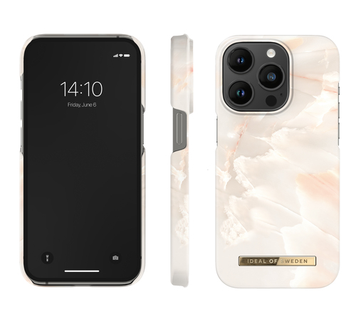 iDeal of Sweden Printed Case MagSafe iPhone 14 Pro Rose Pearl Marble – image 4