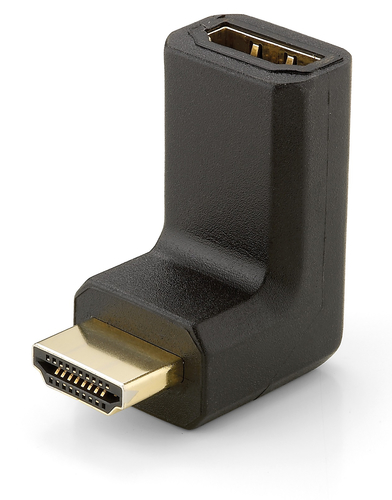 Equip 118903 kabeļu spraudņu pāreja HDMI Melns