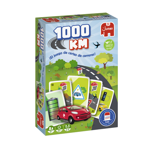 Jumbo 1000KM 19941 board/card game 1000KM juego de cartas 20 min Family